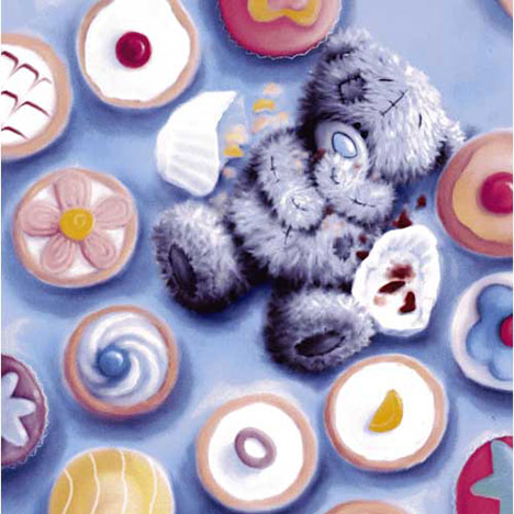 Bear in Cupcakes Me to You Bear Card £1.35